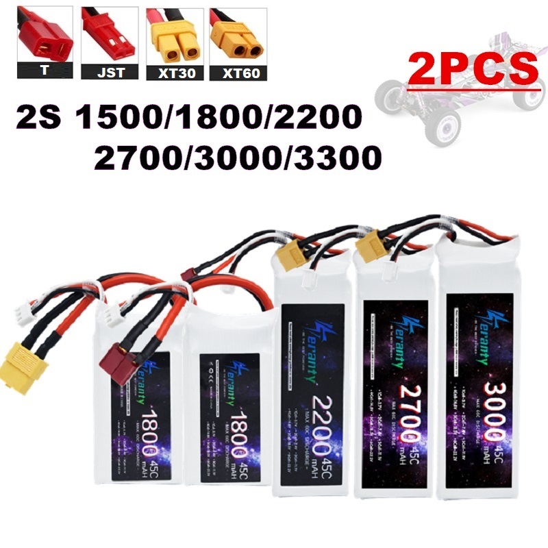 Drone Racing Battery - 2 CÁI Pin Lipo 2S 7.4V