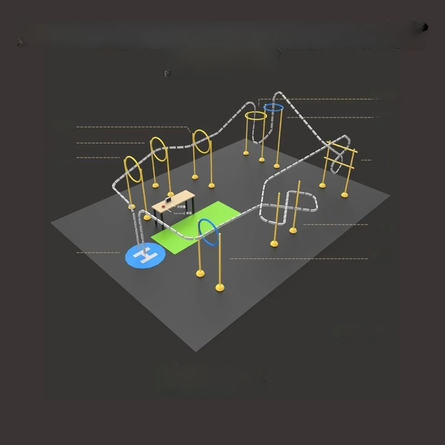 2026 Drone Race Obstacle Bird  - đánh giá và giá Drone Racing Gate