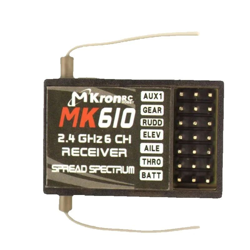 DSM2 MK610 AR6100 2.4G 6CH RC  - đánh giá và giá Drone Racing Receiver