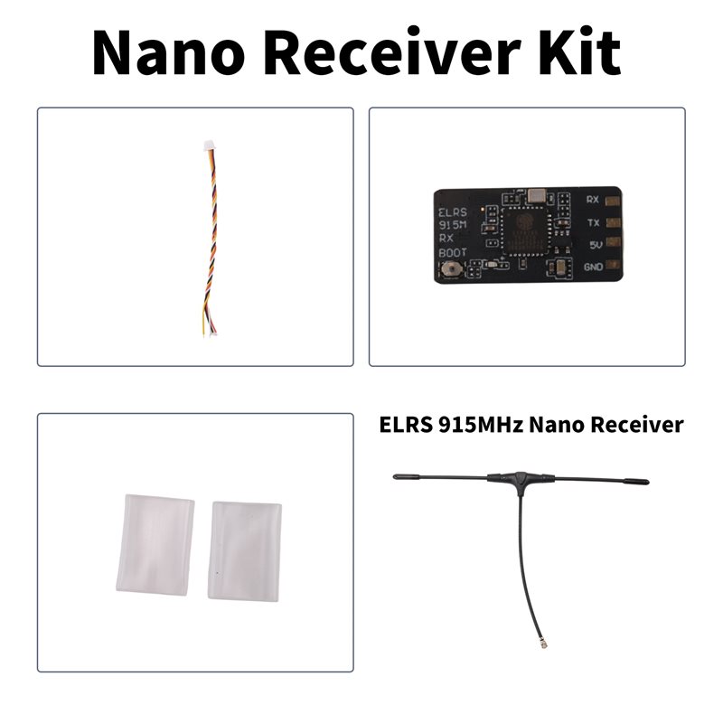 B05C-ELRS NANO 915Mhz RX Recei - đánh giá và giá Drone Racing Receiver